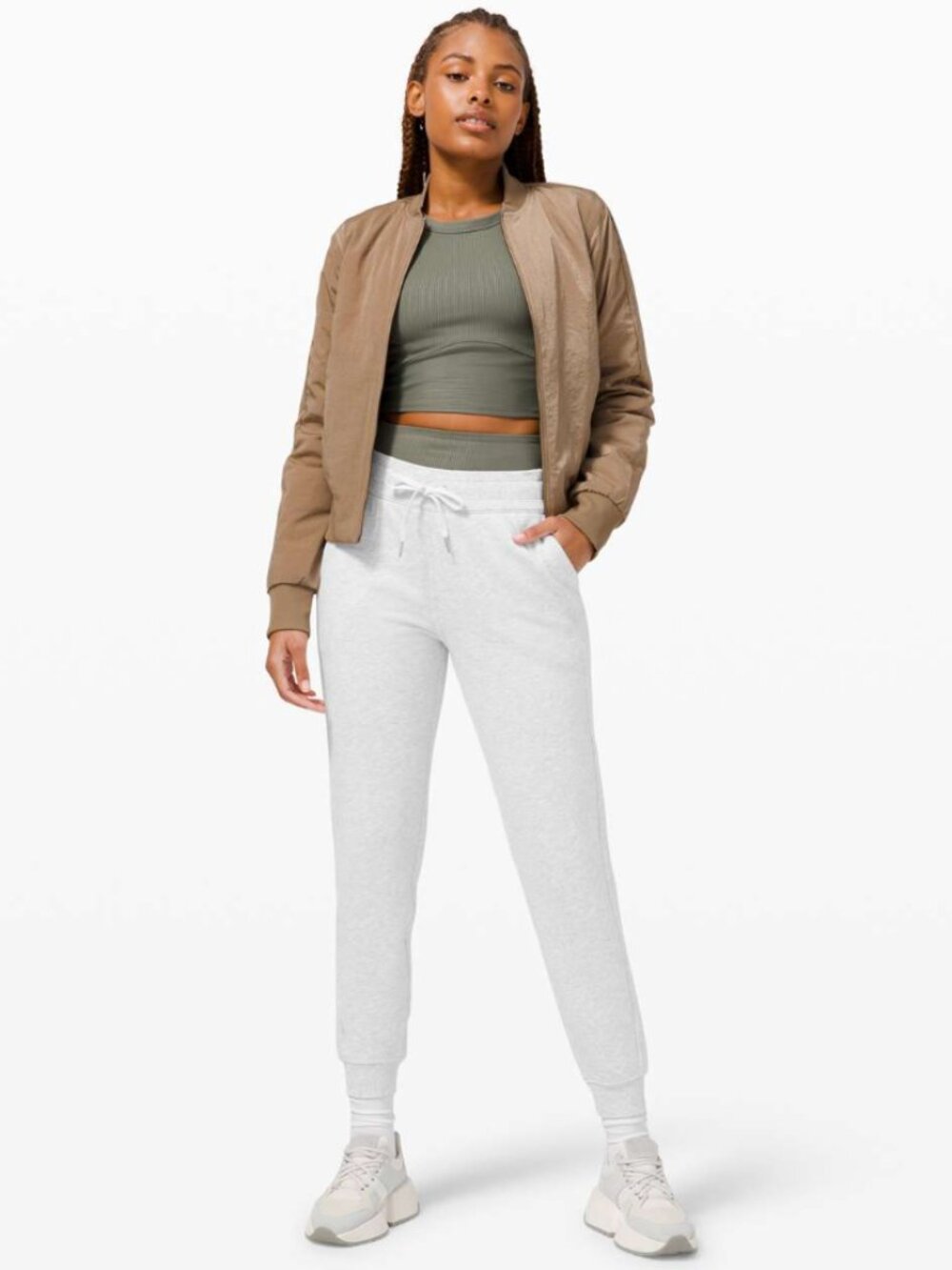 Lululemon Scuba High-Rise Joggers fleece full length sz6